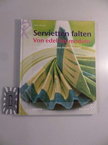 Servietten falten. Von edel bis modern