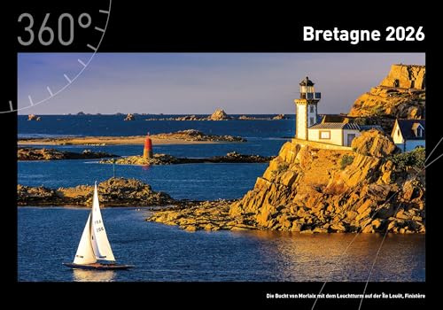 Bretagne Premiumkalender 2026 (360° Premiumkalender 2026: Format 50 x 35 cm)