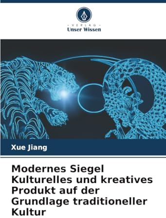 Modernes Siegel Kulturelles und kreatives Produkt auf der Grundlage traditioneller Kultur