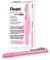Pentel ZE22P Clic Radiergummi-Griff, einziehbarer Radiergummi, pinker Schaft, 12 Stück
