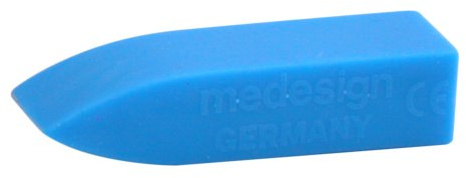 Mundkeil aus Silikon (Erwachsene, blau - Standard)
