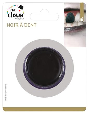 Negro para dientes para Halloween
