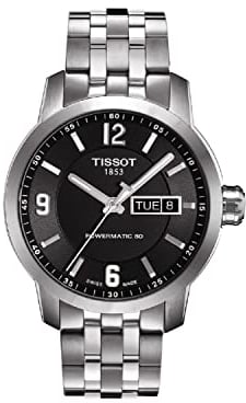 Tissot Herren-Armbanduhr Analog Automatik Edelstahl T055.430.11.057.00