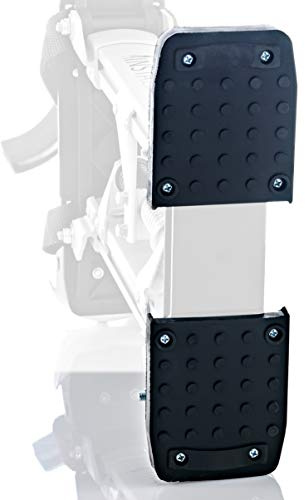 Installoo Stelzen Ersatz-Gummisohlen - Rutschfest, langlebig, einfach zu installieren Fuß Pads - Ideal für Trockenbau, Malerei, und Deckenarbeiten - 2er-Pack