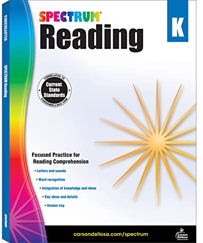 Spectrum Reading Workbook, Grade K: Volume 19