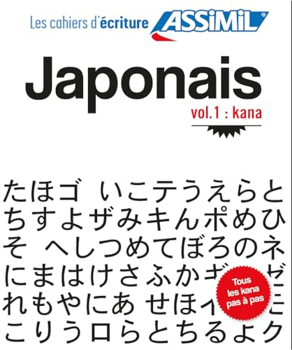 Cahier d'Ecriture Japonais | Kana | Assimil