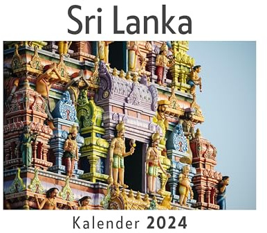 Sri Lanka (Wandkalender 2024, Kalender DIN A4 quer, Monatskalender im Querformat mit Kalendarium, Das perfekte Geschenk)