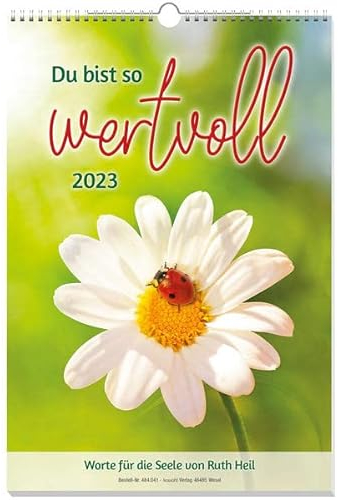 Du bist so wertvoll 2023: Worte für die Seele von Ruth Heil