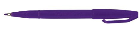 Pentel Sign Pen Stift Filz Spitze, Faser Fine Acryl violett