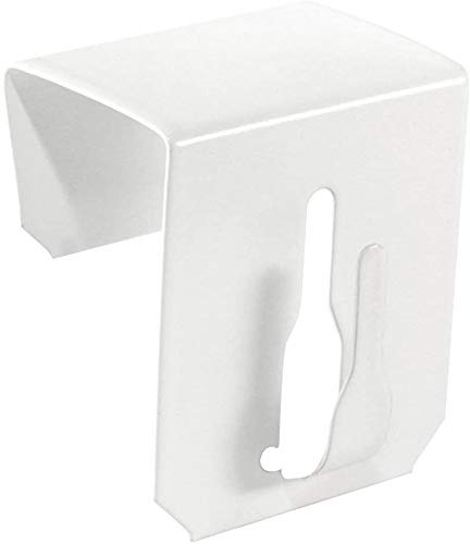 SIIEEC Dekohaken24 - Ganchos para ventana (17-20 mm, 10 unidades), color blanco