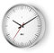 ZACK 60065 VIDA Wanduhr, Edelstahl matt
