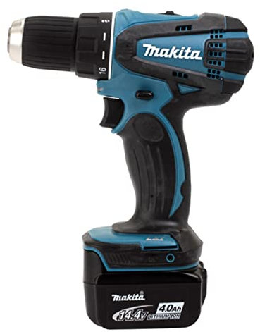 Makita DDF446RMJ - Taladradora inalámbrica (14,4 V, 4 Ah, 2 baterías y cargador en embalaje MAKPAC)