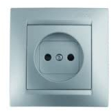 Simon M139856 - Enchufe serie 15 aluminio