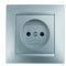 Simon M139856 - Enchufe serie 15 aluminio