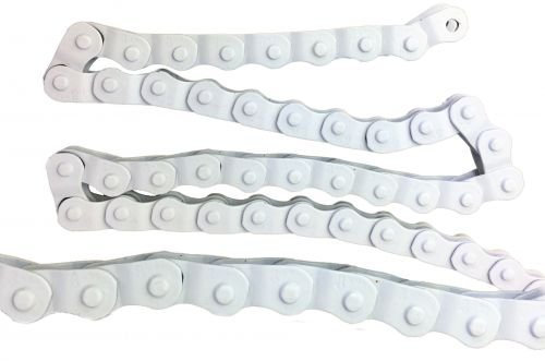 Classic Cycle Halflink Kette 1/2 x 1/8, weiß