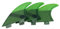 UPSURF Core Carbon Surboard Flossen G5 Medium Größe FCS