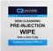 Qualicare 70% Isopropyl Alcohol Pre-Injection Skin Cleansing First Aid Wipes - 12 Wipes