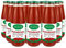Valle del Crati Italienische Tomatensauce | 12 Flaschen | Natürliches Tomatenpüree, vegan, glutenfrei | Ideal für Pasta, Pizza, Fleisch, Fisch | Fertig in 5 Minuten | 12 x 720 ml