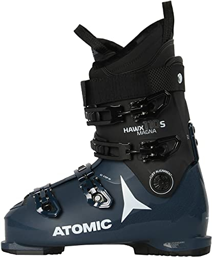 Atomic Unisex HAWX Magna 110 S Ski-Stiefel, Black/Dark Blue, 45 EU