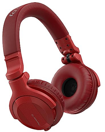 Pioneer DJ HDJ-CUE1BT Cuffie DJ Bluetooth On-ear - Rosso