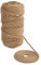 EMNIMQ 5mm Jute Twine,50M/164 Feet Strong Jute Rope,Twisted Thick Jute Twine String,for Wall Paintings,Chandeliers,DIY Cat Scratcher,Staircase Handrails,Artistic Wall Hanging Ropes, Handicrafts Cord