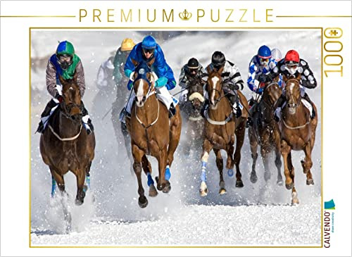 CALVENDO Puzzle Endspurt | 1000 Teile Lege-Größe 64 x 48 cm Foto-Puzzle für glückliche Stunden