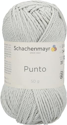 Schachenmayr since 1822 Punto, 9807596-00090, Farbe:Hellgrau meliert, Handstrickgarne onesize