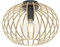 Qazqa - Design Design-Deckenleuchte I Deckenlampe I Lampe I Leuchte Gold I Messing 30 cm - Johanna I Wohnzimmer I Schlafzimmer - Stahl Rund - LED geeignet E27