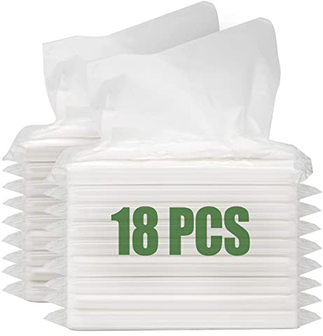 Car Tissue, 18 Packs Car Tissue Refill Auto Visor Tissue Refills for Car Tissue Box, Napkin Holder Refill, Car Travel Tissues, Soft and Smooth, 540 Sheets
