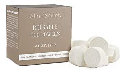 Eco-Towels Naps Lingettes Comprimées, Lingettes Rafraîchissantes Individuelles, Lingettes Magiques, Lingettes Comprimées en Pilules, Lingettes Visage Jetables (15 pcs)