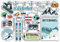 A5 Aufkleberbogen Kitzbuhel Vinyl Aufkleber - Österreich Österreich Ski Resort Berge Snowboard Urlaub Flagge Reise Schneesport Gepäck Scrapbooking #79060