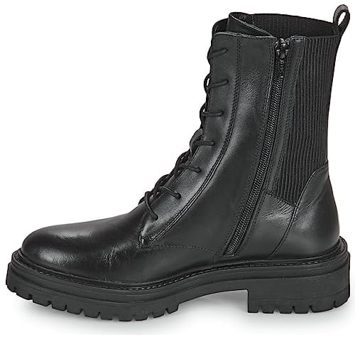 Geox D Iridea D26HRN043, Stivali Donna, Black, 37 EU