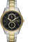 Armani Exchange Herrenuhr , QuarzMultifunktionswerk, 42MM 2T Silber/Gold Edelstahlgehäuse mit einem Edelstahlarmband, AX1865