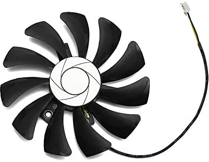 RAKSTORE HA9010H12F-Z 85mm Graphics Card Cooling Fan Replacement for MSI GTX 1050 GTX 1050 Ti AERO ITX Quiet Cooler Fan