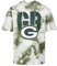 Recovered Green Bay Packers NFL Tie-Dye Relaxed Oversized T-Shirt Green White - XXL