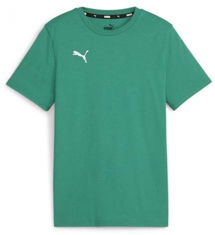 PUMA Unisex Teamgoal Casuals Tee Jr T-Shirt, Sport Green-puma White, 128 EU