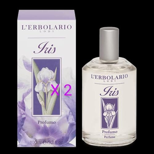 L'Erbolario IRIS Profumo 100 ml (2 Confezioni)