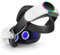 Hurra Head Strap with Battery for Oculus Quest 2, 10000mAh Fast Charging Battery Pack Extend 8H Playtime, Adjustable Elite Strap Replacement with RGB Light Enhanced Comfort Support & Balance in VR