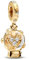 Feitery Christmas Herz Schneeflocke Schneekugel Charms Kompatibilität für Pandora Armband Bead Charm für Damen Weihnachtszeit