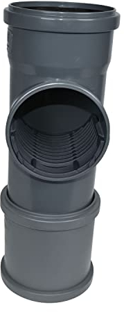 Fallrohrfilter DN 110 mit Serviceöffnung