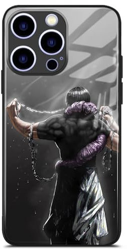 HWLHJJ JJK Toji Fushiguro Anime-Handyhülle, wasserdichte, Kratzfeste Manga-Schutzhülle für iPhone 14