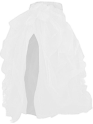 AMDOLE Prime Deals Of The Day Today Only Karneval Kostüm Damen Tütü Mit Lichterkette Tüllrock Rot Mit Weißen Punkten Led Tüllrock Damen Lagenrock Damen Tüllrock Weiss Damen Karneval Frack Damen