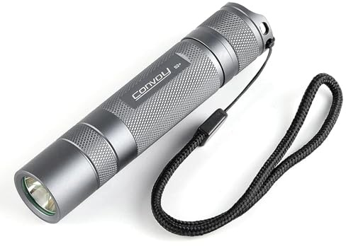 BLAIS Linterna S2+, 18650 LED, linterna de mano con protección de temperatura (SST40 6500K 4 modos)