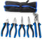 Bituxx Zangen Set 5 tlg. Spitzzange Kombizange Seitenschneider Wasserpumpenzange Werkzeug