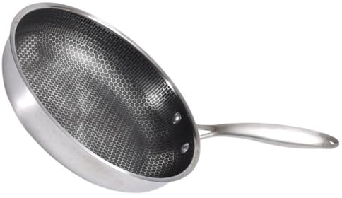 Zerodeko Sartén Para Tortilla De Acero Inoxidable Sartén Seccional Para Freír Wok Sartenes Antiadherentes Sartén Para Parrilla Sartén Para Panqueques Sartén Antiadherente Con Forma De