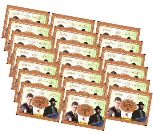 Panini Harry Potter Sticker Guide 2 - Häuser von Hogwarts Sammelsticker (2024) - 20 Tüten