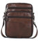 Umhängetasche Herren Schultertasche Leder Tasche Vintage Herrentasche zum Umhängen Shoulder Bag Men Crossbody Handytasche Messenger Bag für Arbeit Reise Alltagsleben (Hellbraun Umhängetasche)