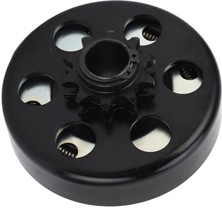 Haofy Fliehkraftkupplung 20mm Achse für 420 Kette Rostfrei Metall 10 Tonnen Design mit 170F/168F Motor Kompatibilität für Go-Kart-Rennen, Offroad-Rallye, Mini-Fahrrad-Reparatur