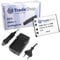 Trade-Shop Kit 2 en 1 : batterie Li-Ion + chargeur compatible avec Leica BP-DC17, Praktica NP45, Insignia NS-DSC10SL, Fujifilm NP-45 NP-45A