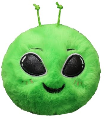 Ty Beanie Bouncers – Sebastian der Alien mit schwarzen Augen, Zarte Tiere zum Sammeln, T83064